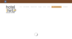 Desktop Screenshot of hotel-hirt.de