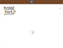 Tablet Screenshot of hotel-hirt.de